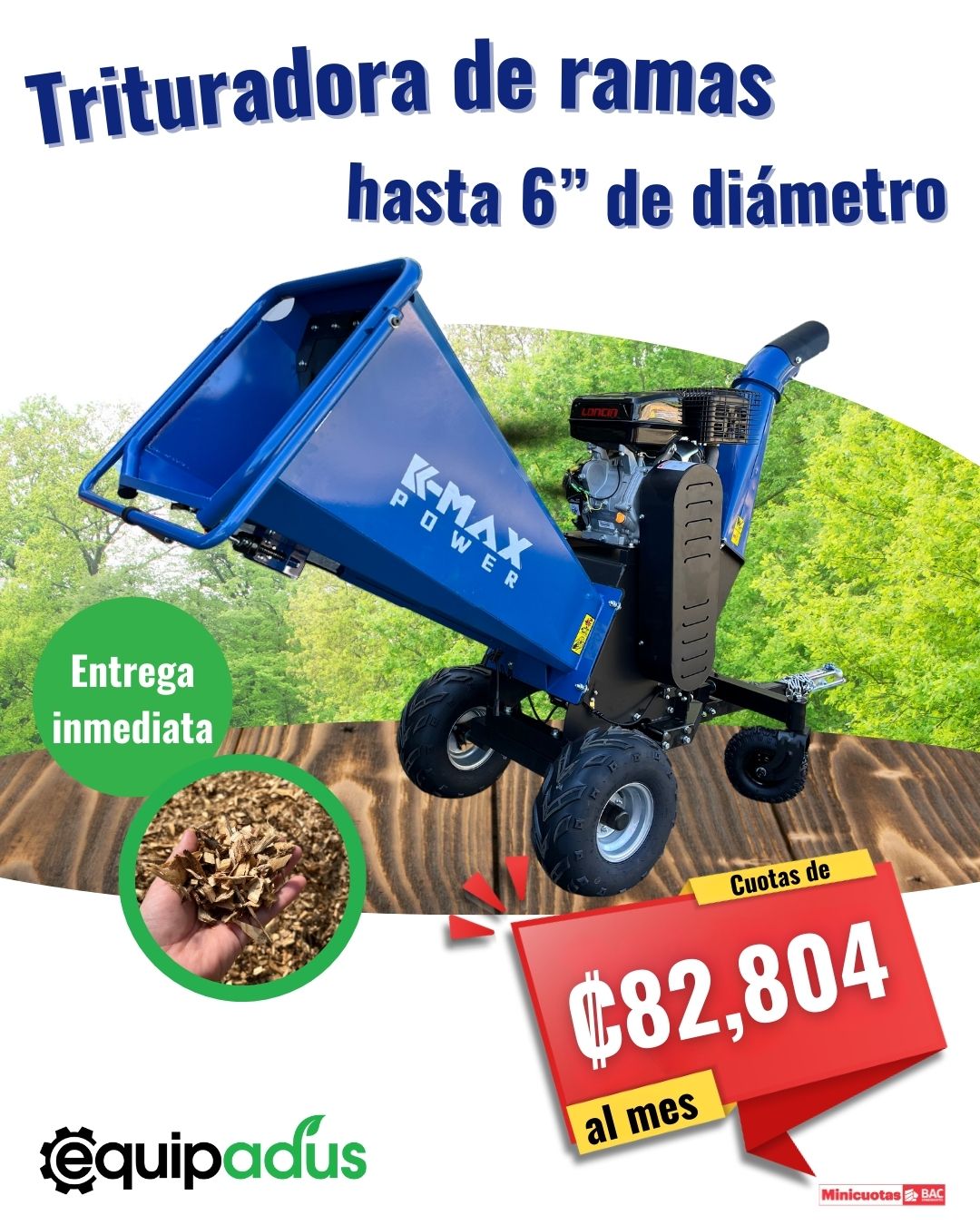Trituradora de Ramas
