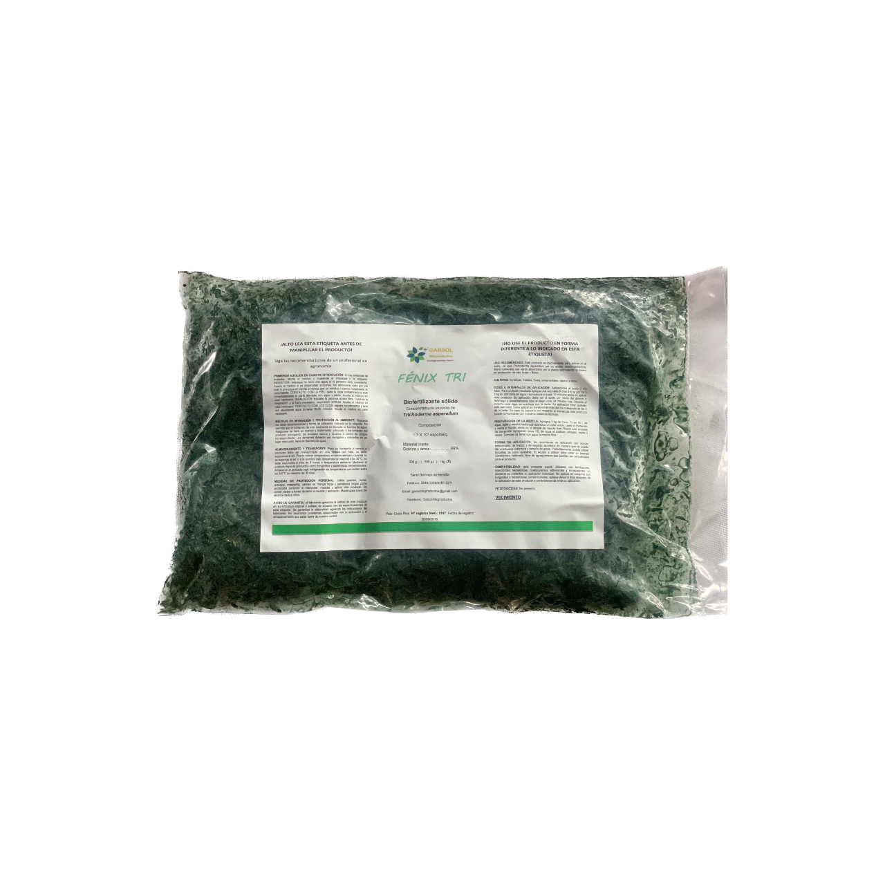 Biofertilizante sólido